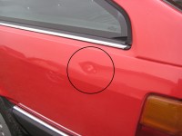 Seitenteil mit Beule