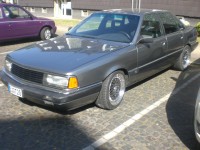 Audi 200 20V mit BBS RS 236