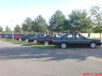 Arschparade zum Gruppenbild