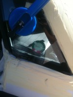 alles schön abkleben...