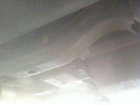 Traverse Hinterachse, sehr sauber!