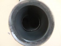 Die Engstelle unten beim Hosenrohr original