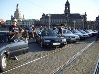den Dresdner Verkehr für ein schönes Foto lahm gelegt
