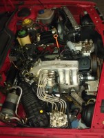 Motorwäsche mit Schutzwachs-Konservierung