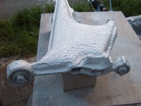 Steinschlagschutz auf Kunststoffbasis .