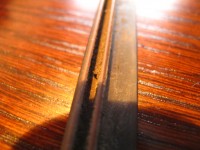 alte Leiste in der Aufsicht