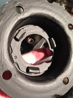 ausgedrehter lagerbock von 3 auf 4 loch