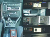 Zigarattenanzünder und iPod hatte ich in der hinteren Mittelkonsole untergebracht