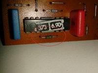 Tachoplatine mit Widerstand