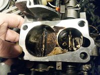 verdreckte Drosselklappe