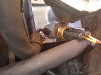 Rücklauf links angeschlossen