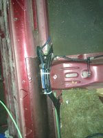 Über die Traverse vom Sitz