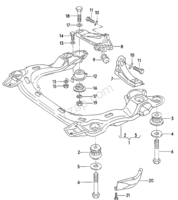 VA - Hilfsrahmen/Aggregateträger