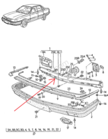 vorderer Stossfänger