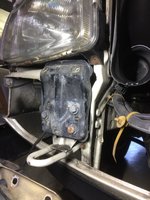 Halter für Stoßstange Beifahrerseite