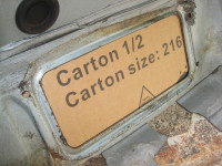 Schablone für Ausschnitt Umluftklappe