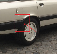 Ecken Heckstoßstange Audi 100 Sport