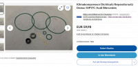 ebay: Klimakompressor Dichtsatz Reparatursatz Denso 10P17C Audi Mercedes