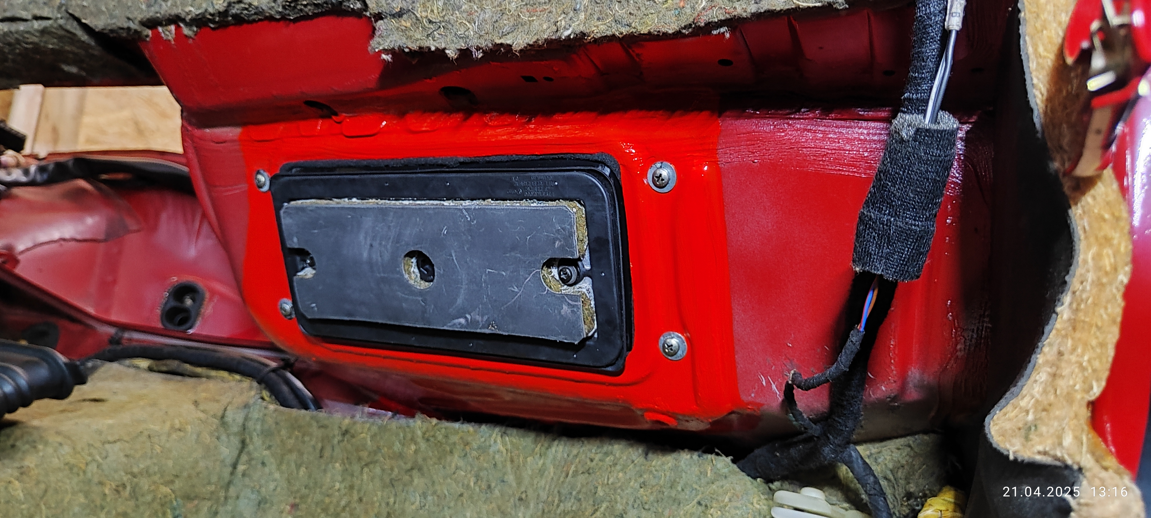 Klimakasten eingebaut (Innenraum)