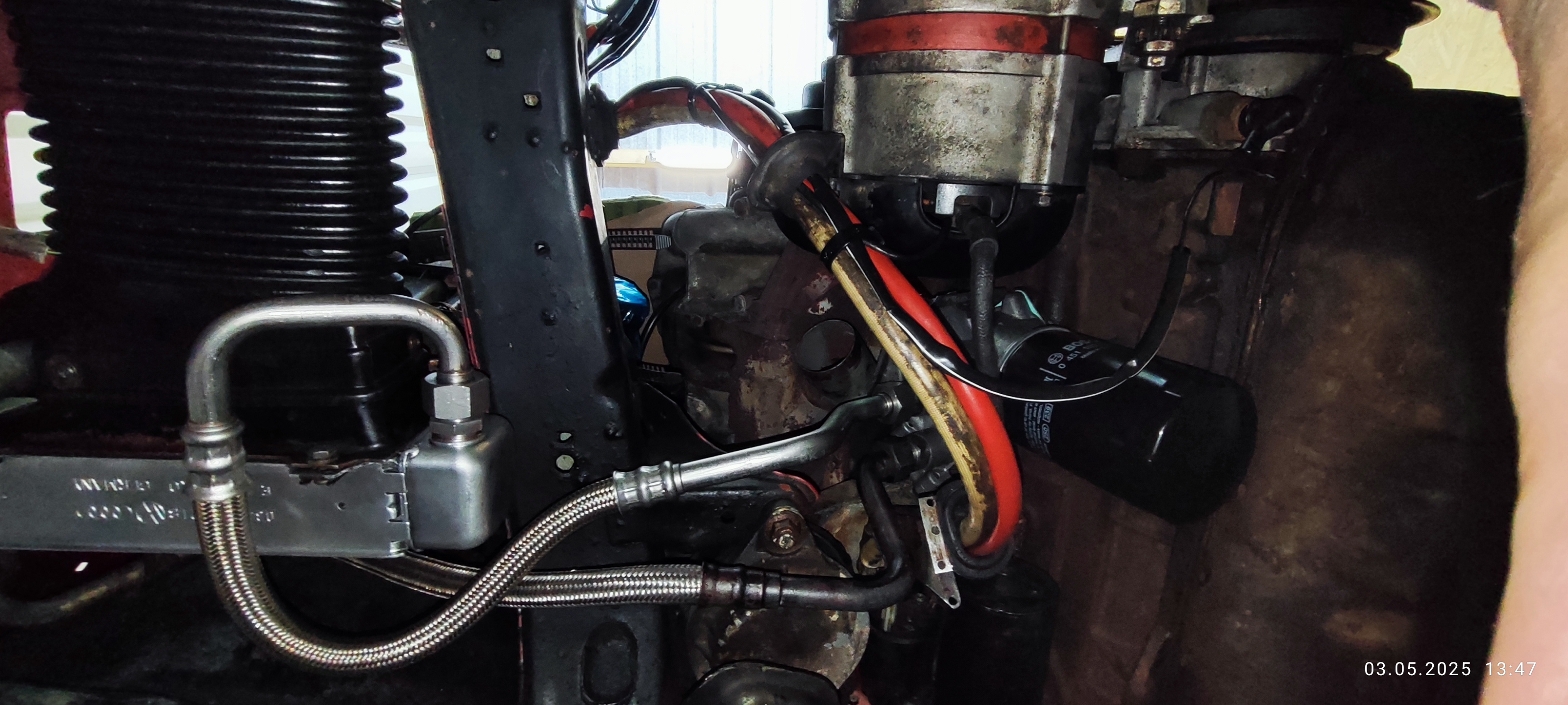 Leitung 4A0117125A vom C4 AAN mit Rohrbogen