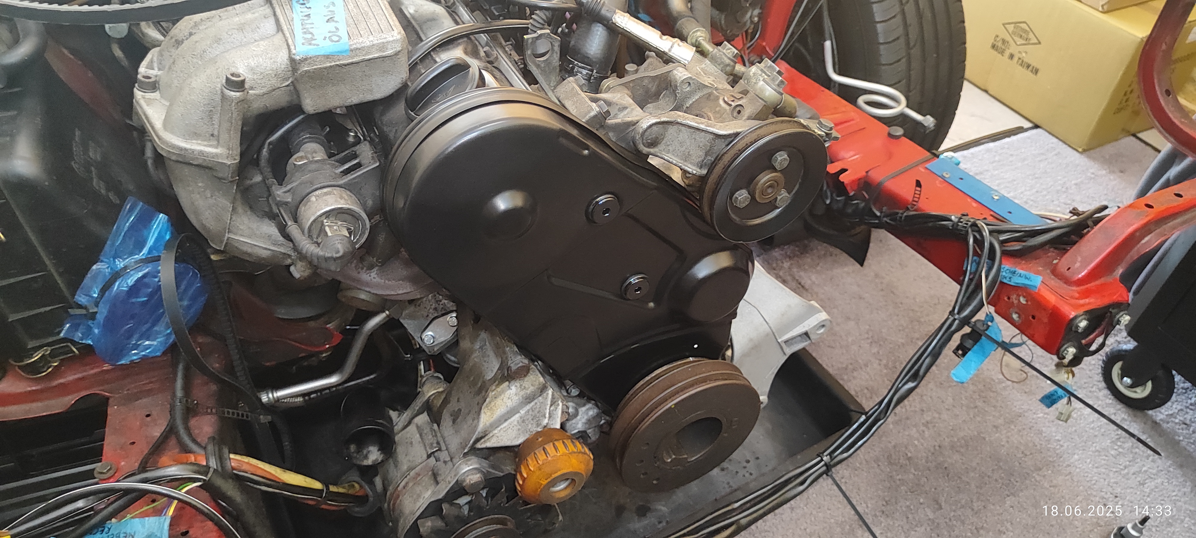 Zahnriemenschutz erneuert