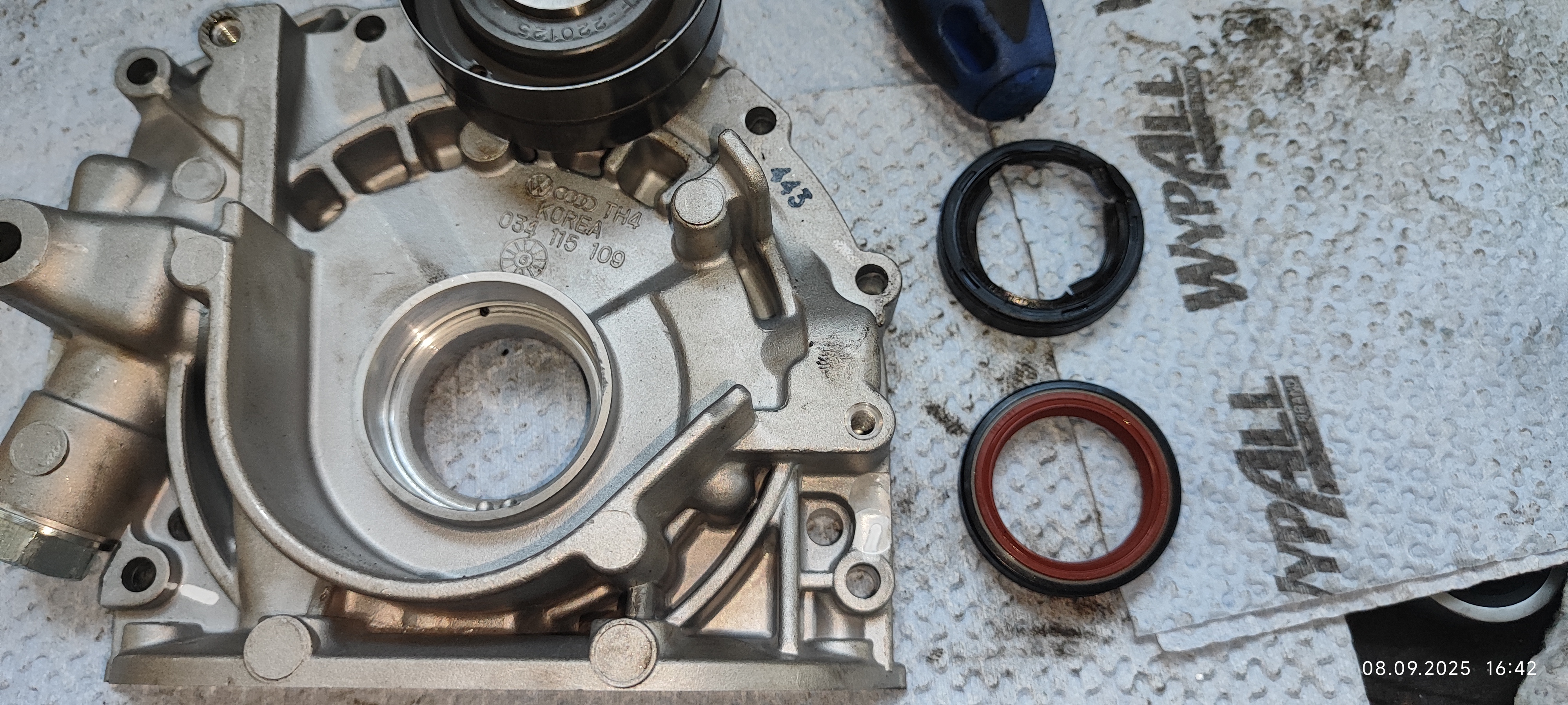 Simmerring Topran mit Radialspannfeder